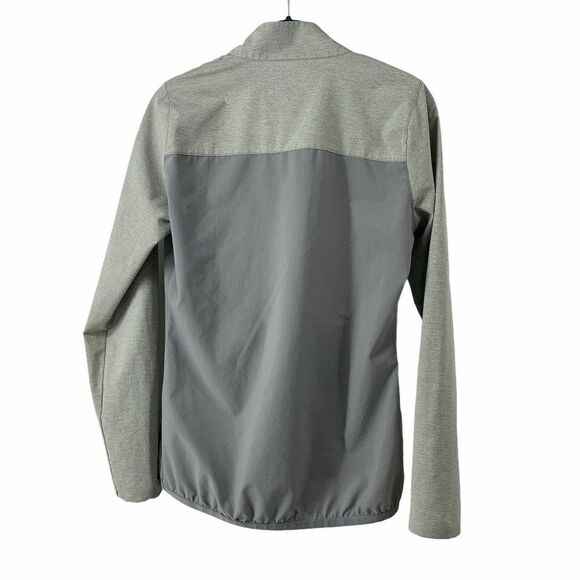Adidas Gray 1/2 Zip Lightweight Mock Neck Top XS - Picture 2 of 8